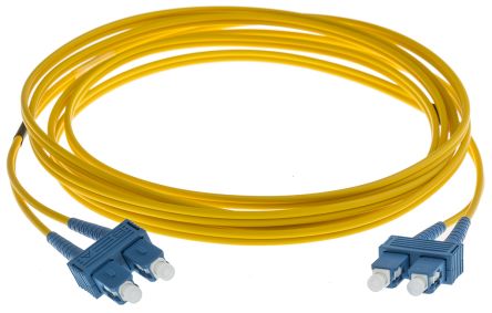 RS PRO LWL-Kabel 3m Single Mode Gelb SC SC 9/125μm