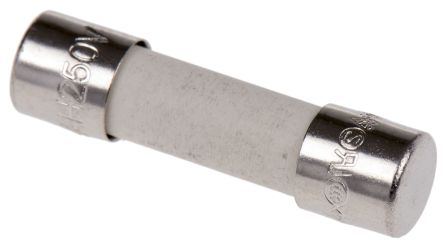 Eaton 陶瓷保险管, Eaton Bussman系列, 4A, 250V 交流, 5 x 20mm, 熔断速度F