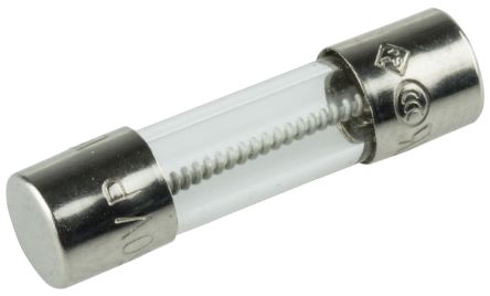 Eaton 玻璃保险管, Eaton Bussman系列, 100mA, 250V 交流, 5 x 20mm, 熔断速度T