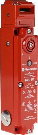 Allen Bradley Guardmaster 440G-MT Magnet-Verriegelungsschalter, Entriegelt Bei Spannung, 110V Ac/dc, 3NC