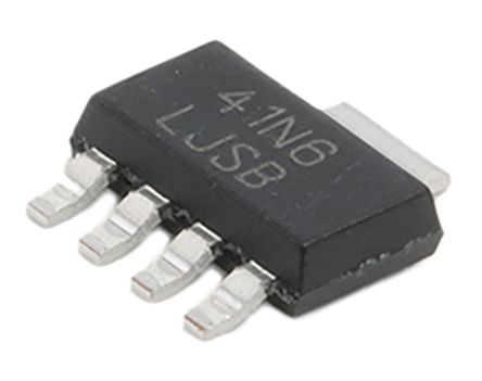 Texas Instruments LP38692MP-3.3/NOPB, 1 Low Dropout Voltage, Voltage Regulator 1A, 3.3 V 5+Tab-Pin, SOT-223