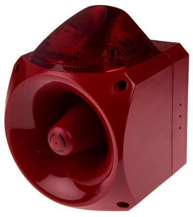 Klaxon Nexus Xenon Blitz-Licht Alarm-Leuchtmelder Rot, 10 → 60 Vdc