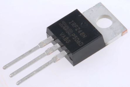 Infineon MOSFET IRFZ48NPBF, VDSS 55 V, ID 64 A, TO-220AB De 3 Pines, Config. Simple