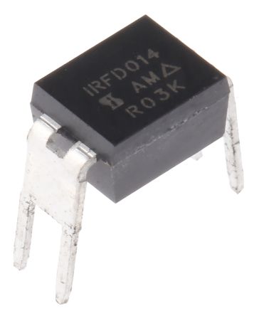 Vishay MOSFET, Canale N, 200 MΩ, 1,7 A, HVMDIP, Su Foro