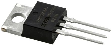 Infineon N-Channel MOSFET, 9.7 A, 100 V, 3-Pin TO-220AB IRF520NPBF