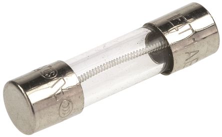 Littelfuse 玻璃保险管, 219XA系列, 1A, 250V 交流, 5 x 20mm, 熔断速度T