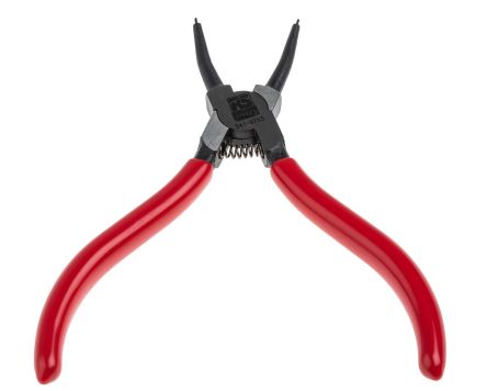 RS PRO Circlip Pliers, 135 Mm Overall, Straight Tip