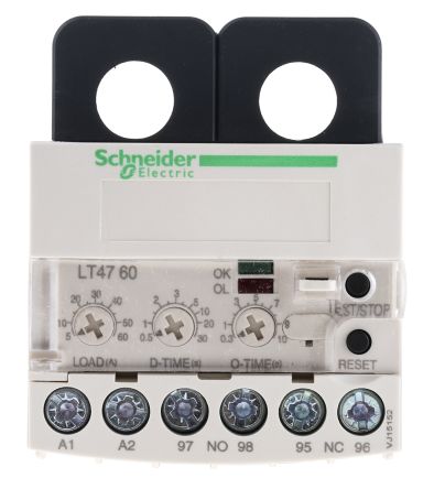 Schneider Electric TeSys LT47 Überlastrelais 55 W 1 Schließer, 1 Öffner / 60 A, 71mm X 70.3mm