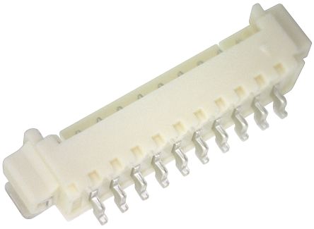 Molex PicoBlade Leiterplatten-Stiftleiste Gewinkelt, 10-polig / 1-reihig, Raster 1.25mm, Kabel-Platine,