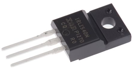 Infineon HEXFET IRLI540NPBF N-Kanal, THT MOSFET 100 V / 23 A 54 W, 3-Pin TO-220 FP