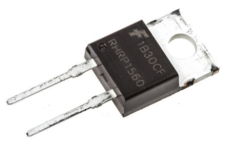 Onsemi THT Diode, 600V / 15A, 2-Pin TO-220AC