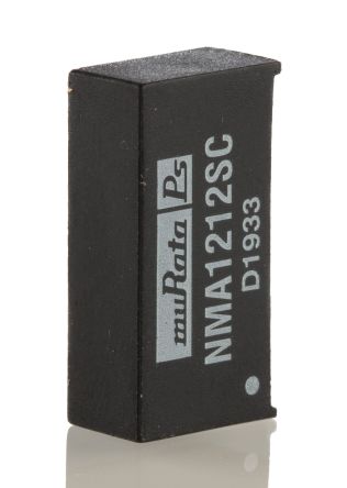 Murata Power Solutions Murata NMA DC/DC-Wandler 1W 12 V Dc IN, ±12V Dc OUT / ±42mA 1kV Dc Isoliert