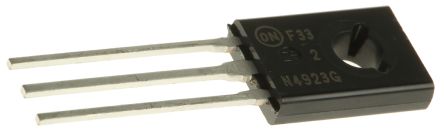Onsemi 2N4923G THT, NPN Transistor 80 V / 1 A 3 MHz, TO-225 3-Pin