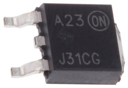 Onsemi NPN Transistor 100 V, DPAK (TO-252) 3-Pin Einfach