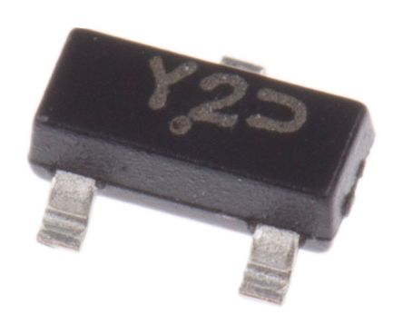 Onsemi Zenerdiode Einfach 1 Element/Chip SMD 12V / 300 MW Max, SOT-23 3-Pin