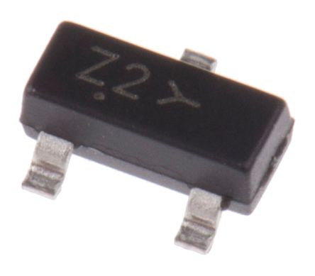 Onsemi Zenerdiode Einfach 1 Element/Chip SMD 5.1V / 300 MW Max, SOT-23 3-Pin