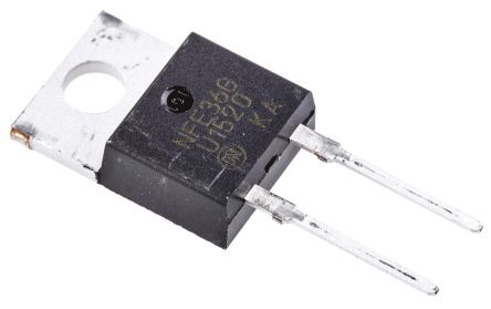 Onsemi Schaltdiode Einfach 1 Element/Chip THT TO-220AC 2-Pin Siliziumverbindung 1.05V