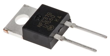 Onsemi Diode Einfach 1 Element/Chip THT TO-220AC 2-Pin Siliziumverbindung 1.5V