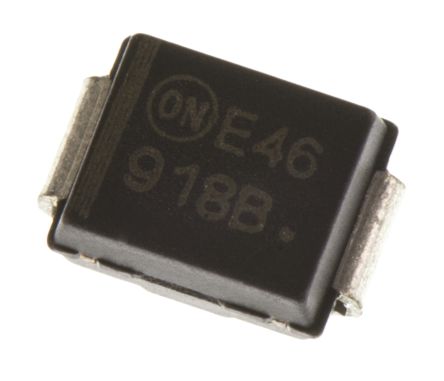 Onsemi Zenerdiode Einfach 1 Element/Chip SMD 5.1V / 3 W Max, SMB 2-Pin