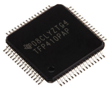 Texas Instruments Videoencoder TFP410PAP HTQFP, 64-Pin