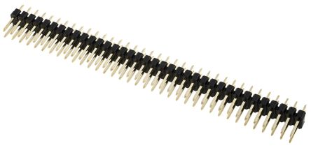 HARWIN M20 Stiftleiste Gerade, 72-polig / 2-reihig, Raster 2.54mm, Platine-Platine, Kabel-Platine,