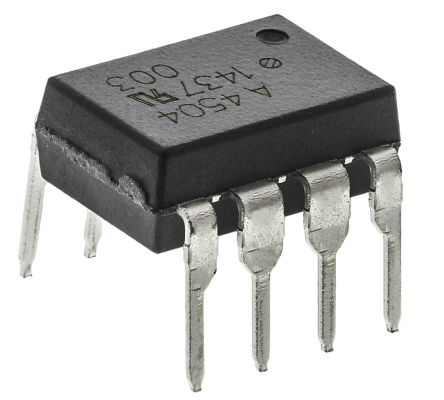 Broadcom THT Optokoppler DC-In / Transistor-Out, 8-Pin PDIP, Isolation 5000 V Ac