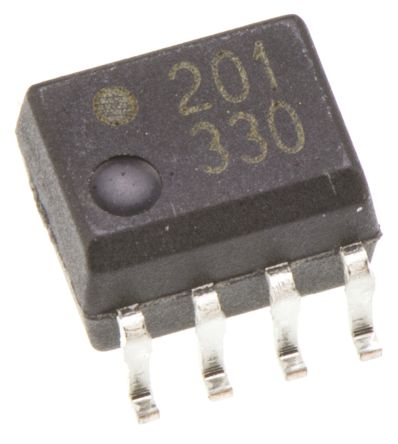 Broadcom SMD Optokoppler DC-In / Logikgatter-Out, 8-Pin SOIC, Isolation 3,75 KV Eff