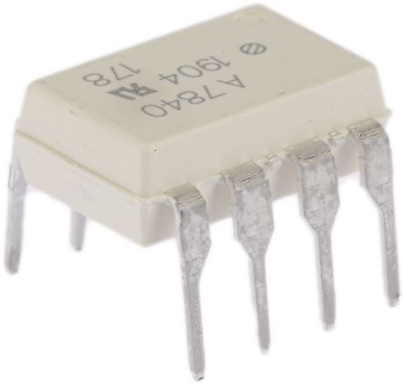 Broadcom THT Optokoppler / Transistor-Out, 8-Pin PDIP, Isolation 3,75 KV Eff