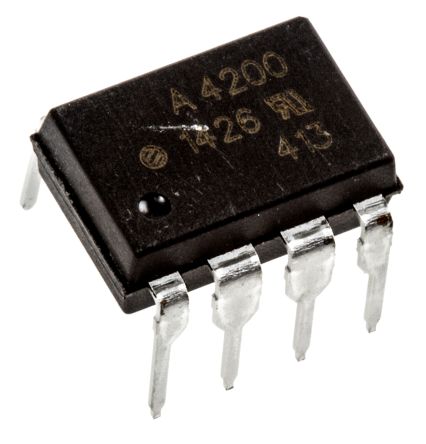 Broadcom THT Optokoppler DC-In / Logikgatter-Out, 8-Pin PDIP, Isolation 3,75 KV Eff