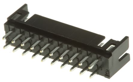 Hirose DF11 Leiterplatten-Stiftleiste Gerade, 20-polig / 2-reihig, Raster 2.0mm, Platine-Platine, Kabel-Platine,