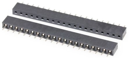 HARWIN Conector Hembra Para PCB, De 20 Vías En 1 Fila, Paso 2mm, 500 V, 12A, Montaje En Orificio Pasante, Para Soldar