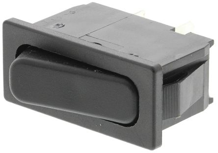 Marquardt Tafelmontage Wippschalter, 1-poliger Ein/Ausschalter Ein-Neutral-Aus, 6 A 30mm X 11mm, IP 40