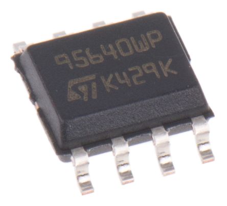 STMicroelectronics 64kbit Serieller EEPROM-Speicher, SPI Interface, SOIC, 40ns SMD 8K X 8 Bit, 8k X 8-Pin 8bit