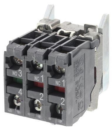 Schneider Electric Kontaktblock, Harmony XB4 -Serie, 1 Schließer, 2 Öffner, 600 V, Schraubanschluss, Typ Kontaktblock