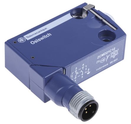 Telemecanique Sensors Telemecanique OsiSense XC Endschalter, 2-polig, Schließer/Öffner, IP66, IP67, Zinklegierung, 1,5A Anschluss M12
