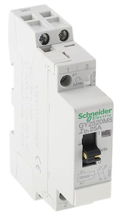Schneider Electric 接触器, GY25系列, 2极, 触点25 A, 触点电压250 V 交流