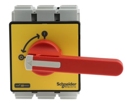 Schneider Electric Interruptor Seccionador, 3P, Corriente 125A, Potencia 45W TeSys