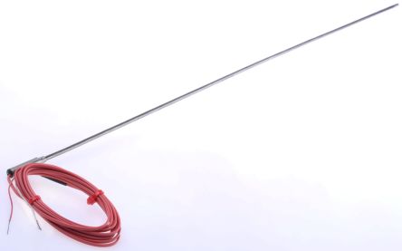 RS PRO Type N Thermocouple 500mm Length, 3mm Diameter → +1250°C