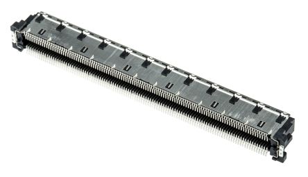 TE Connectivity Free Height Leiterplatten-Stiftleiste Abgewinkelt, 220-polig / 2-reihig, Raster 0.5mm, Platine-Platine,