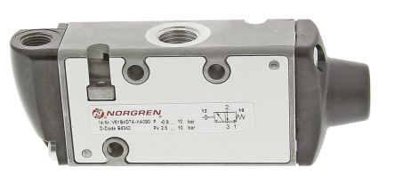 Norgren V61, G1/4 Pneumatik-Magnetventil, Pneumatisch/Feder-betätigt