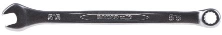 Bahco Combination Spanner, 5.5mm, Metric, Double Ended, 112 Mm Overall