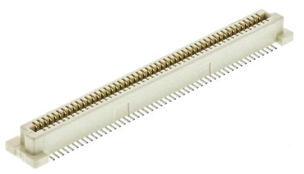 Amphenol Communications Solutions Bergstak Leiterplattenbuchse Gerade 100-polig / 2-reihig, Raster 0.8mm