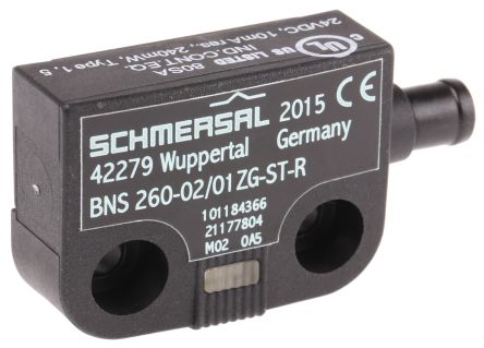 Schmersal Interruptor Sin Contacto Codificado BNS260, 2NC, 24V Dc, 10mA, IP67