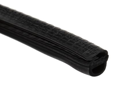 RS PRO, RS PRO Black PVC Edge Protection, 20m, 619-1512