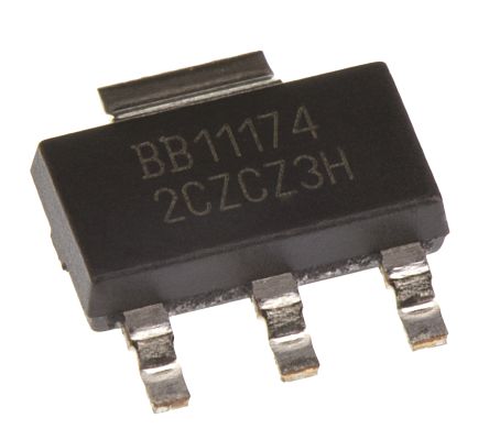 Texas Instruments Régulateur De Tension, REG1117-3.3, 800mA, SOT-223 3+Tab Broches.