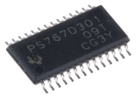 Texas Instruments Spannungsregler 1A, Dual Niedrige Abfallspannung HTSSOP, 28-Pin, Einstellbar, Fest