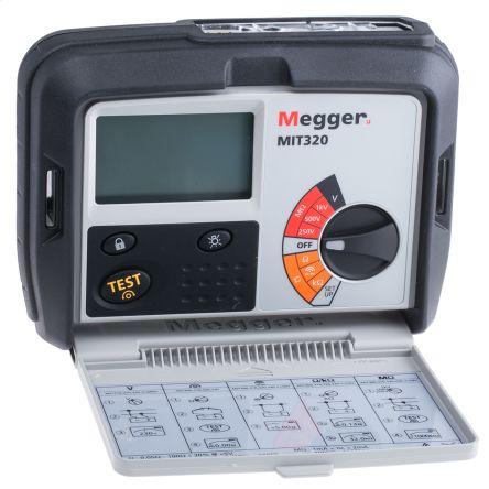 Megger MIT320 Isolationsprüfgerät, 1mA, 1000V Dc / 999MΩ Isolations- & Durchgangsprüfgerät
