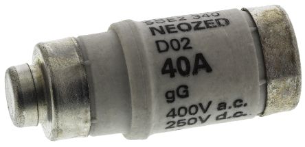 Siemens Fusible Neozed, 5SE2340, 40A, D02, GG 400V Ac