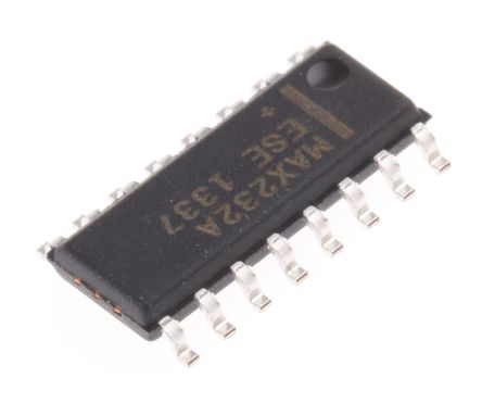 Maxim Integrated MAX232AESE+, SOIC 16 Pines