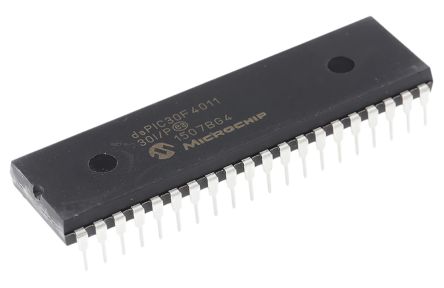 Microchip DsPIC30F Digitaler Signalprozessor 16bit 30MIPS 2048 KB 1024 KB, 48 KB Flash PDIP 40-Pin 9 X 10 Bit ADC 1 0 1